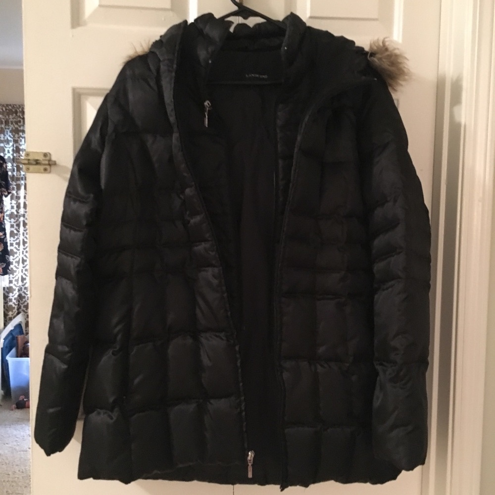 Lands End down jacket